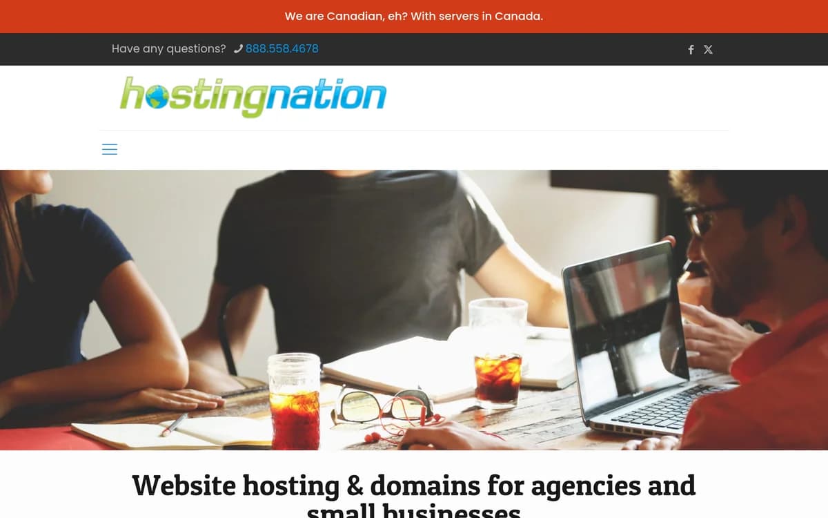 The Hosting Nation homepage