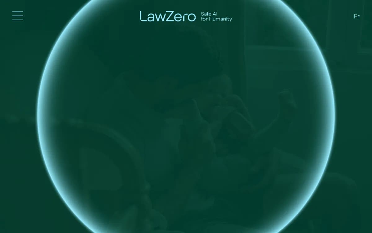 The LawZero homepage